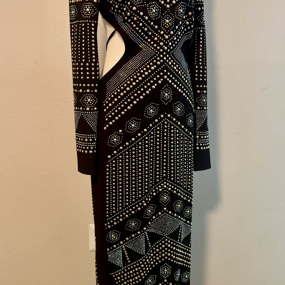Hot Miami Long Dress Sz M - Picture 2 of 11